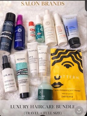 Luxury Haircare Bundle – Olaplex, Redken, Briogeo, Kenra & More